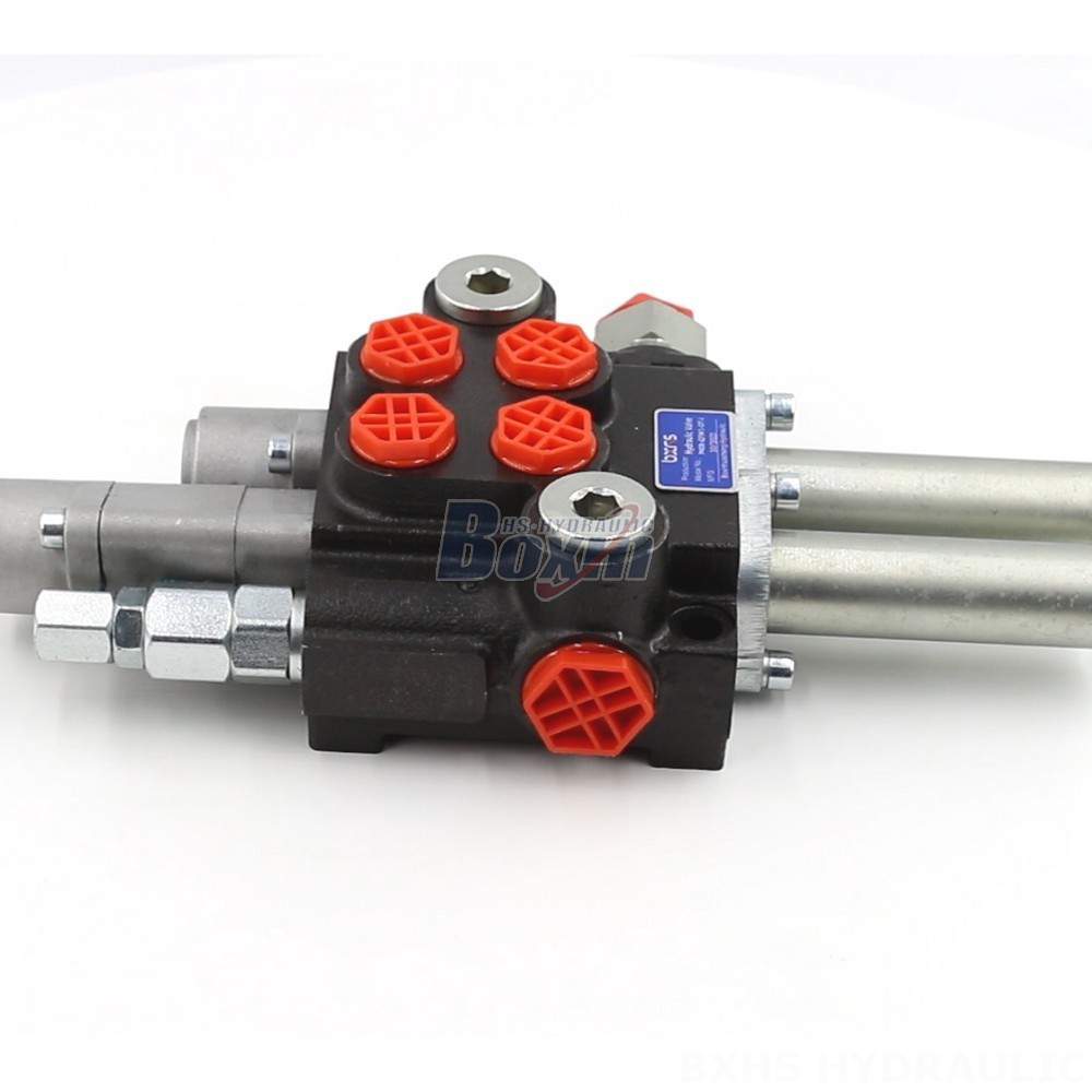 Brass Distributor Head And Distributor Assembly 2 Spool Directional Valve main image
